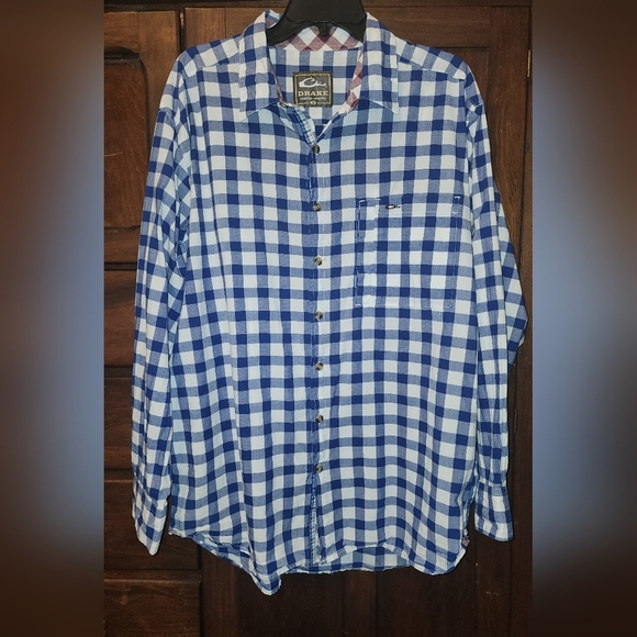 Drake Waterfowl Button Down Shirt- Medium - Picture 1 of 5